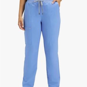 Fabletics Ceil Blue Cargo Scrub Pants